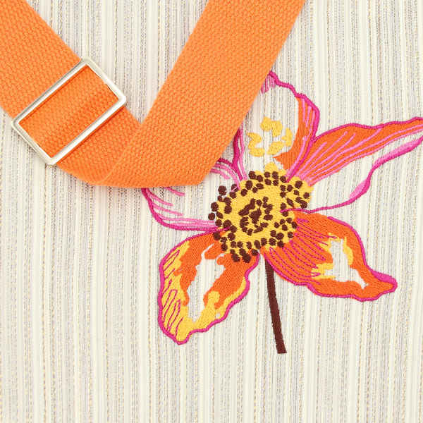 Gold-trio fleuri-women’s-embroidered-woven-shoulder bag