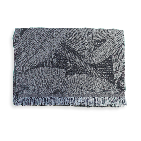 Made-in-France-gray-100% natural- women’s-stole-Dream