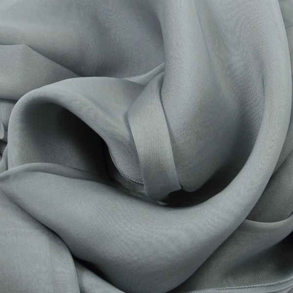 Grey-silk-wedding-women's-airy scarf