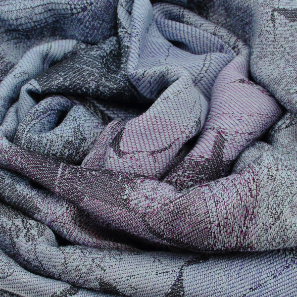 Scarf-women’s-wool-cotton-silk-lilac-pink-Vienne