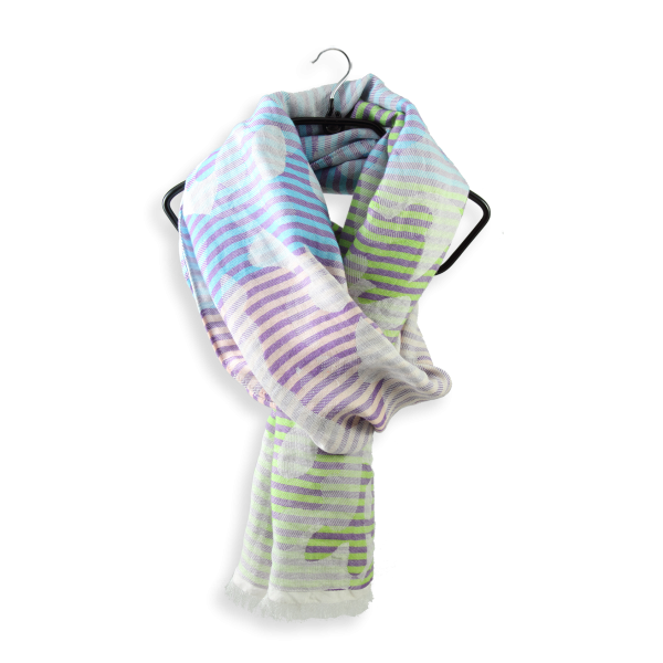 Woman-scarf-silk-coton-modal-Ephese-purple-blue-1A