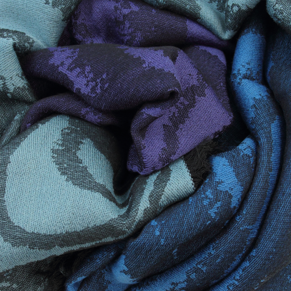Over size-stole-man-woman-wool-merino-modal-blue-purple-Esprit