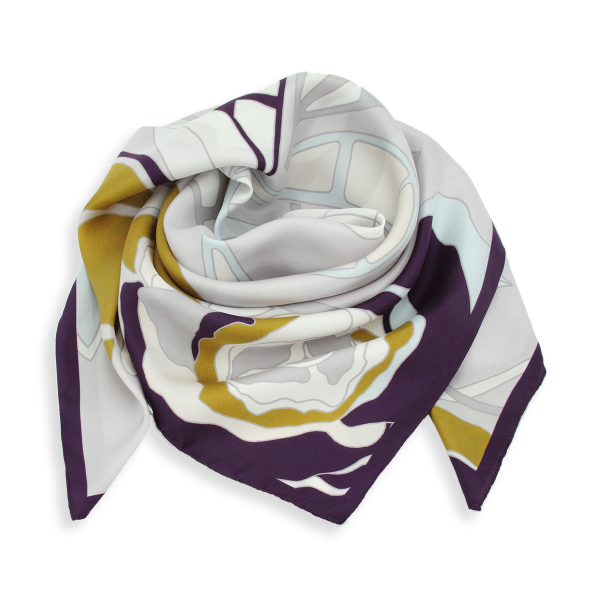 Purple-twill-silk-organic-square-printed-cloudy