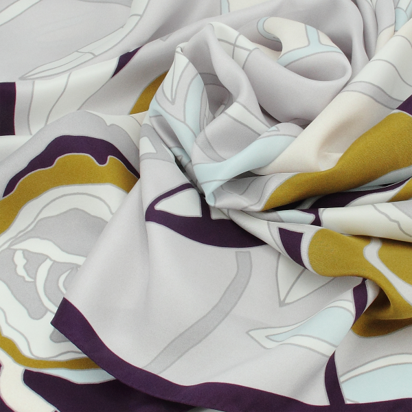 Purple-twill-silk-organic-square-printed-cloudy