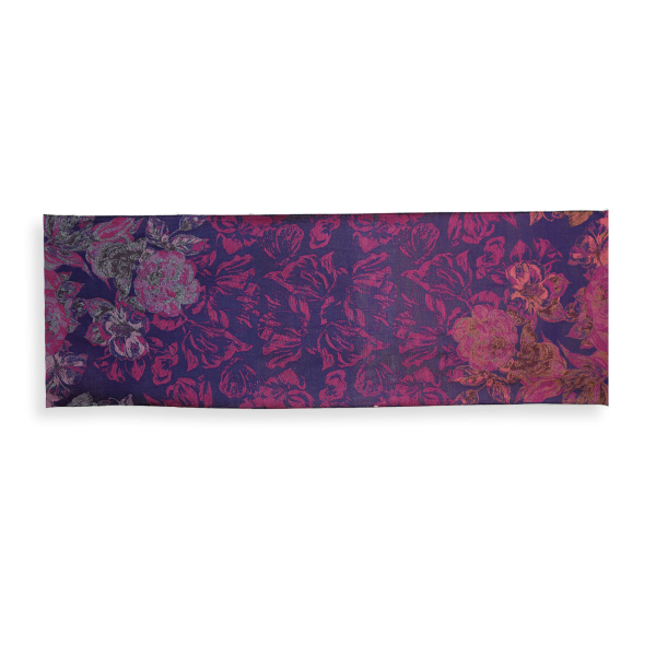 Botanic-purple-silk-cotton-wool-women’s-stole