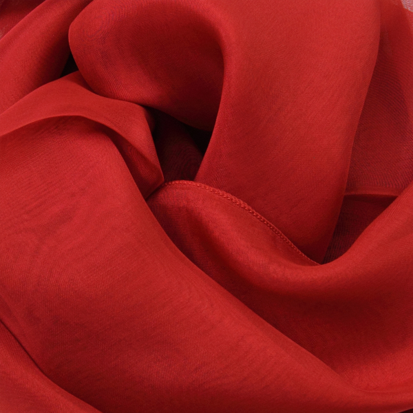 Red-silk-wedding-women's-airy scarf
