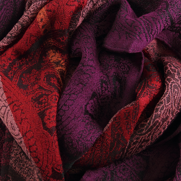 Red-silk-wool-women's-scarf-Victoria