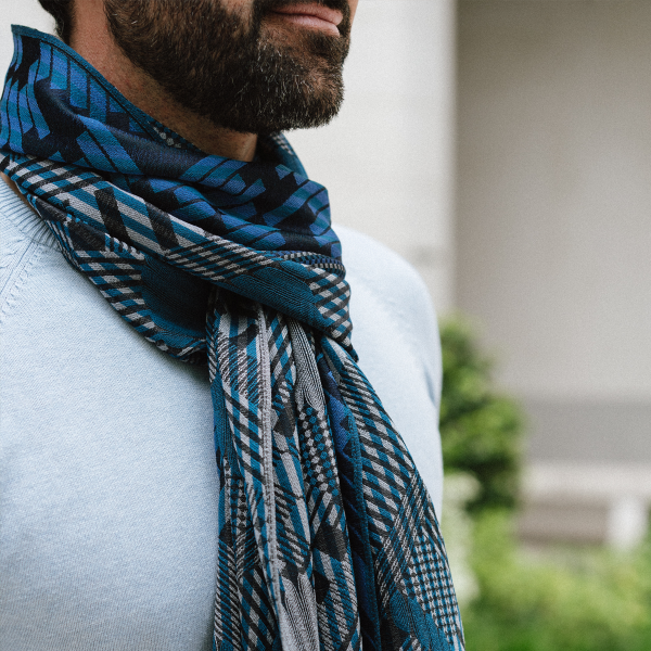 Ride-blue-wool-silk-men’s-scarf