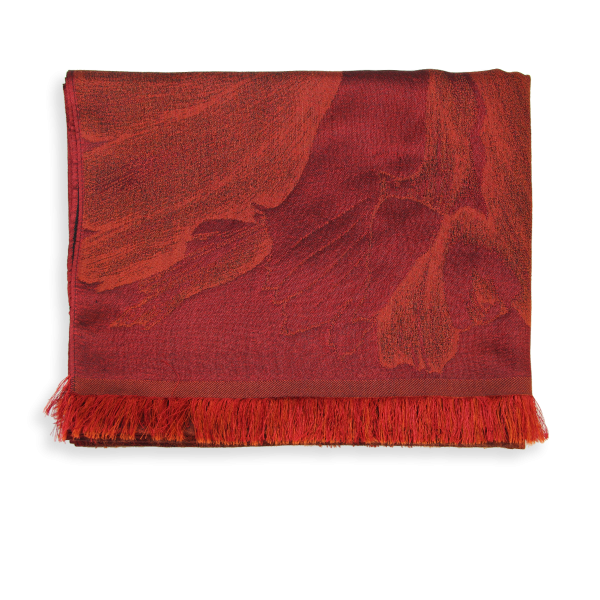Rust-red-silk-cashmere-women's-scarf-Serenade
