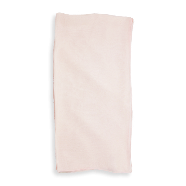 Powdered-pink-silk-wedding-women's-airy scarf