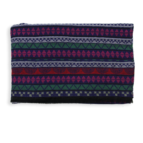 Man-woman-stole-wool-cotton-silk-bue-pink-Sydney-2A