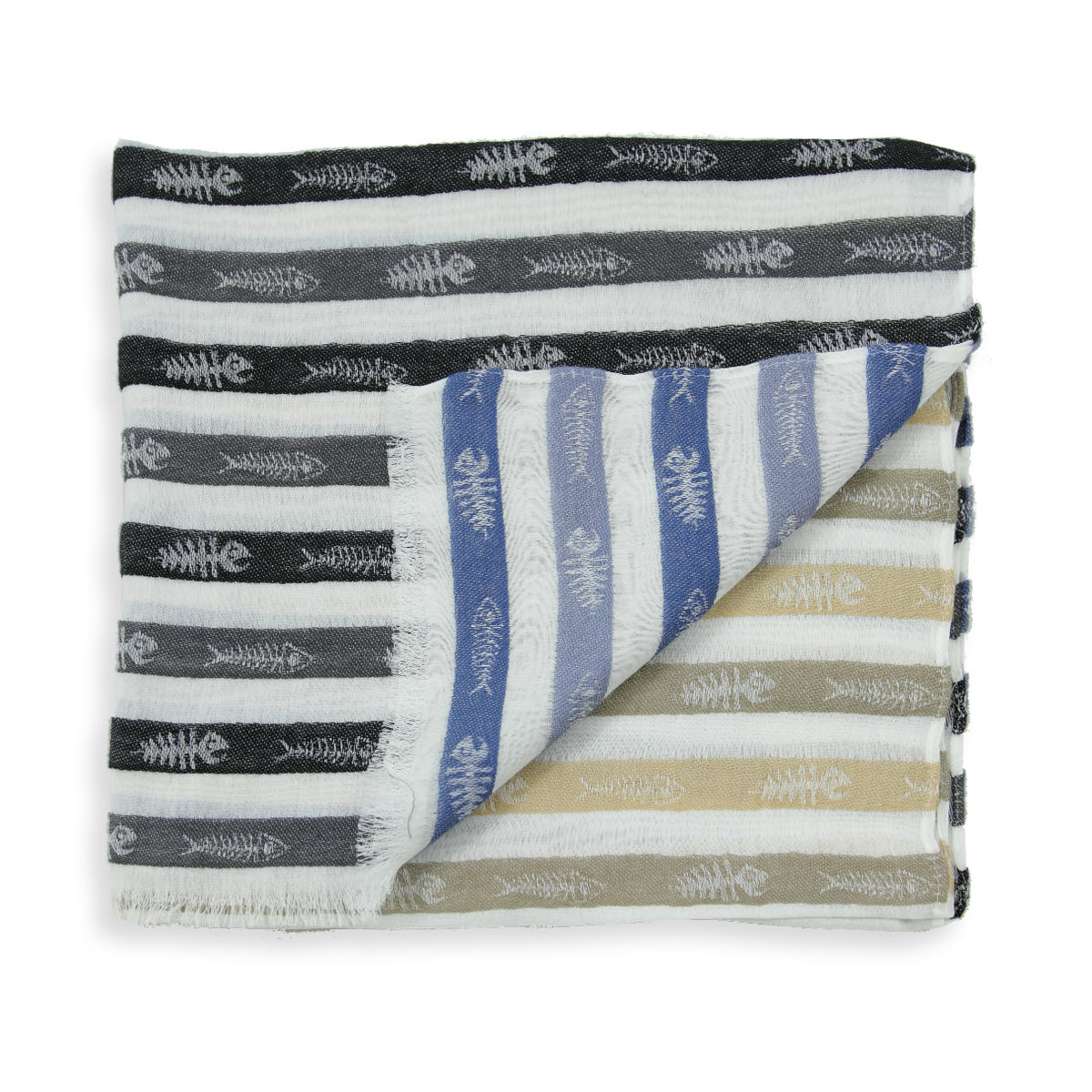 cotton silk scarf